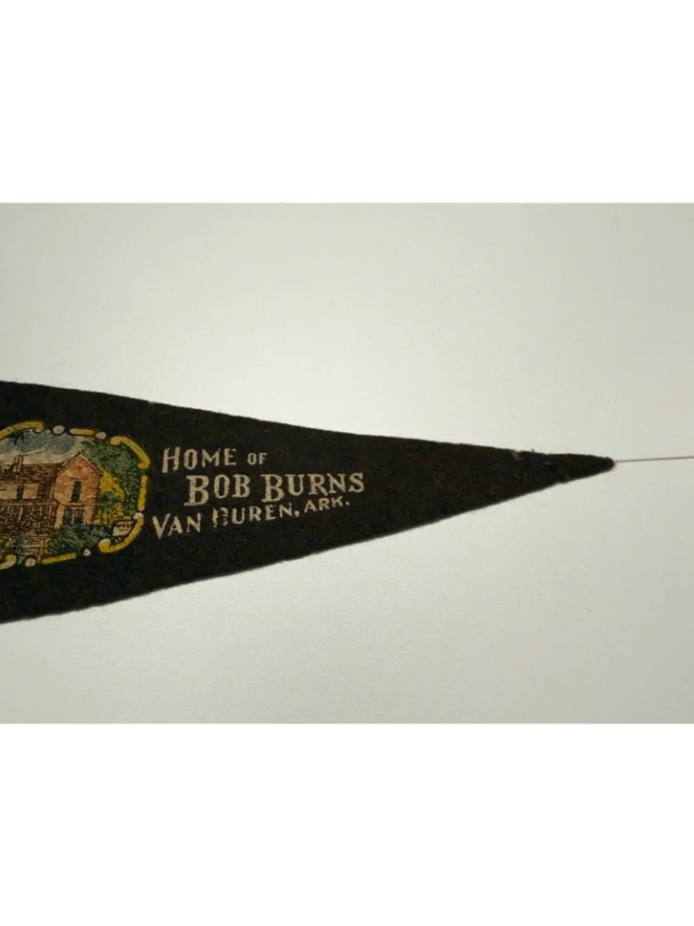 Vintage Home of Bob Burns Van Buren, Arkansas pennant